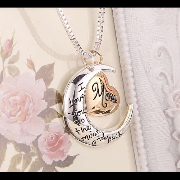 I Love You To The Moon And Back necklace - Picture 2 of 5